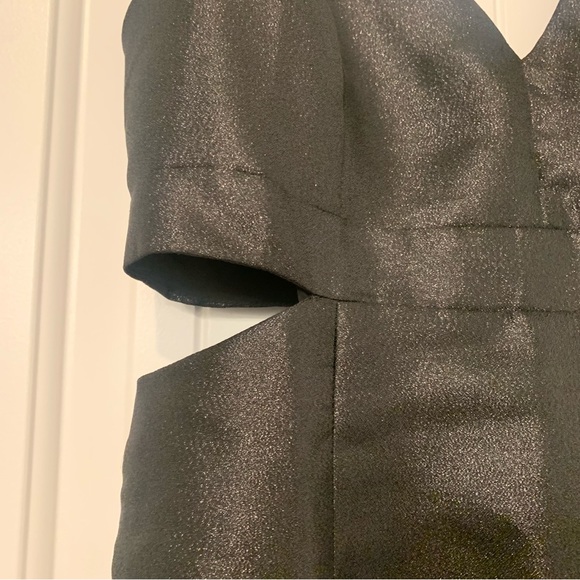 DO & BE Black Shimmer Mini Dress - Picture 4 of 12